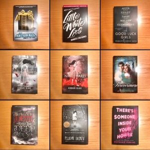 5/$15 supernatural/thriller books!